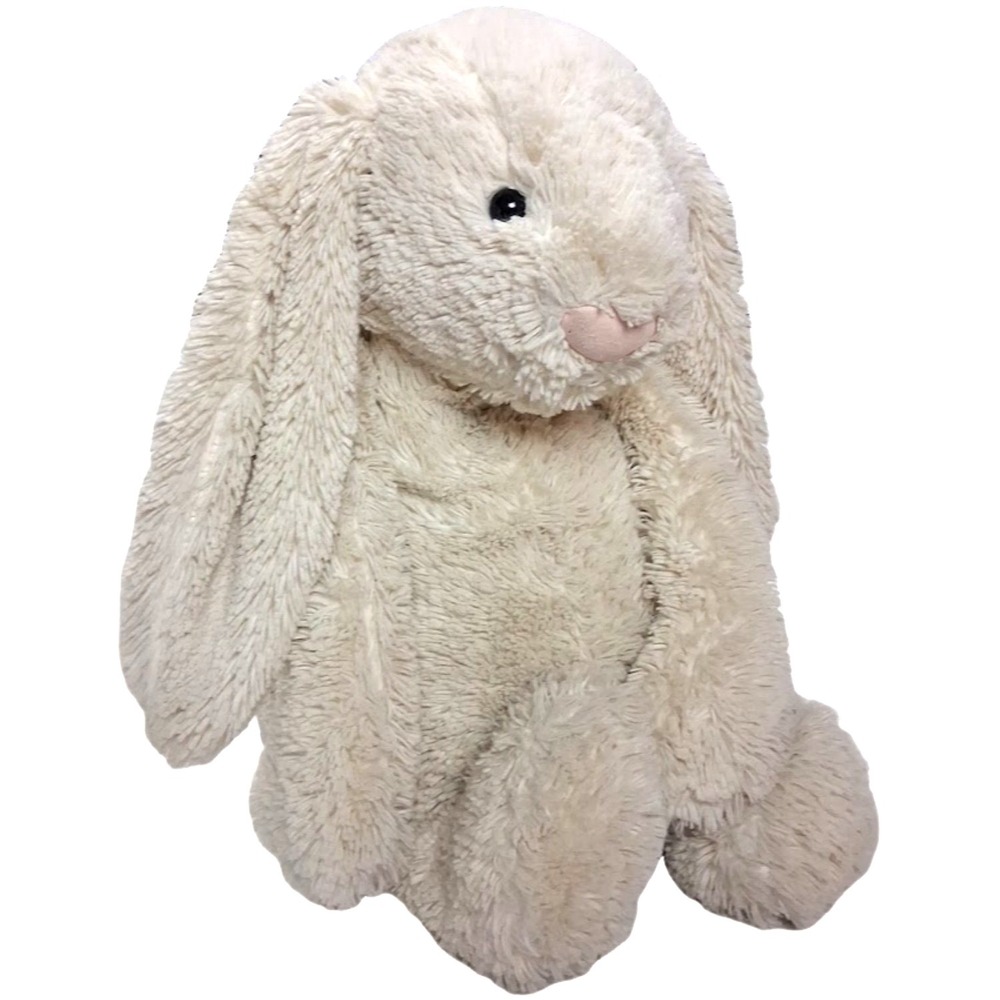 Jellycat Bashful Bunny Beige 20" Huge Cream Plush JCINC1992 Stuffed Toy